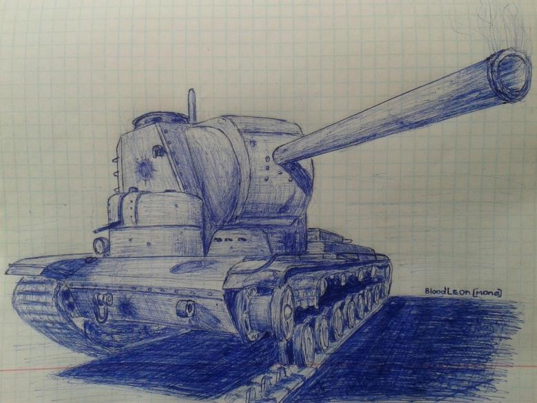 Намальований танк