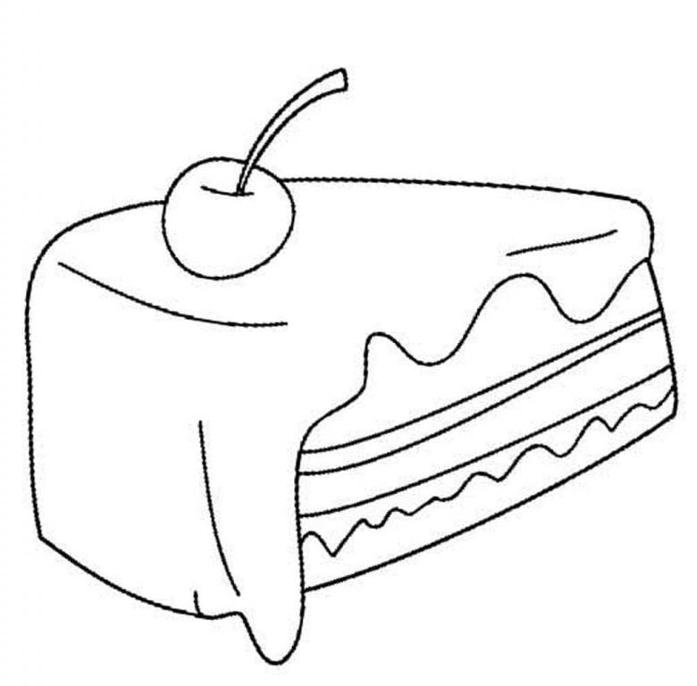 Намальований торт