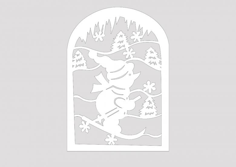 Новорічні витинанки