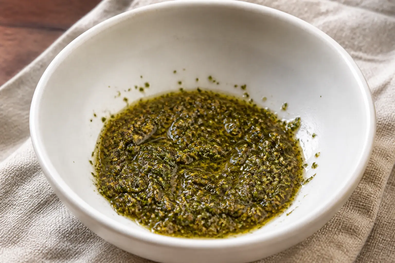 Суміш трав з олією для змащування курки
