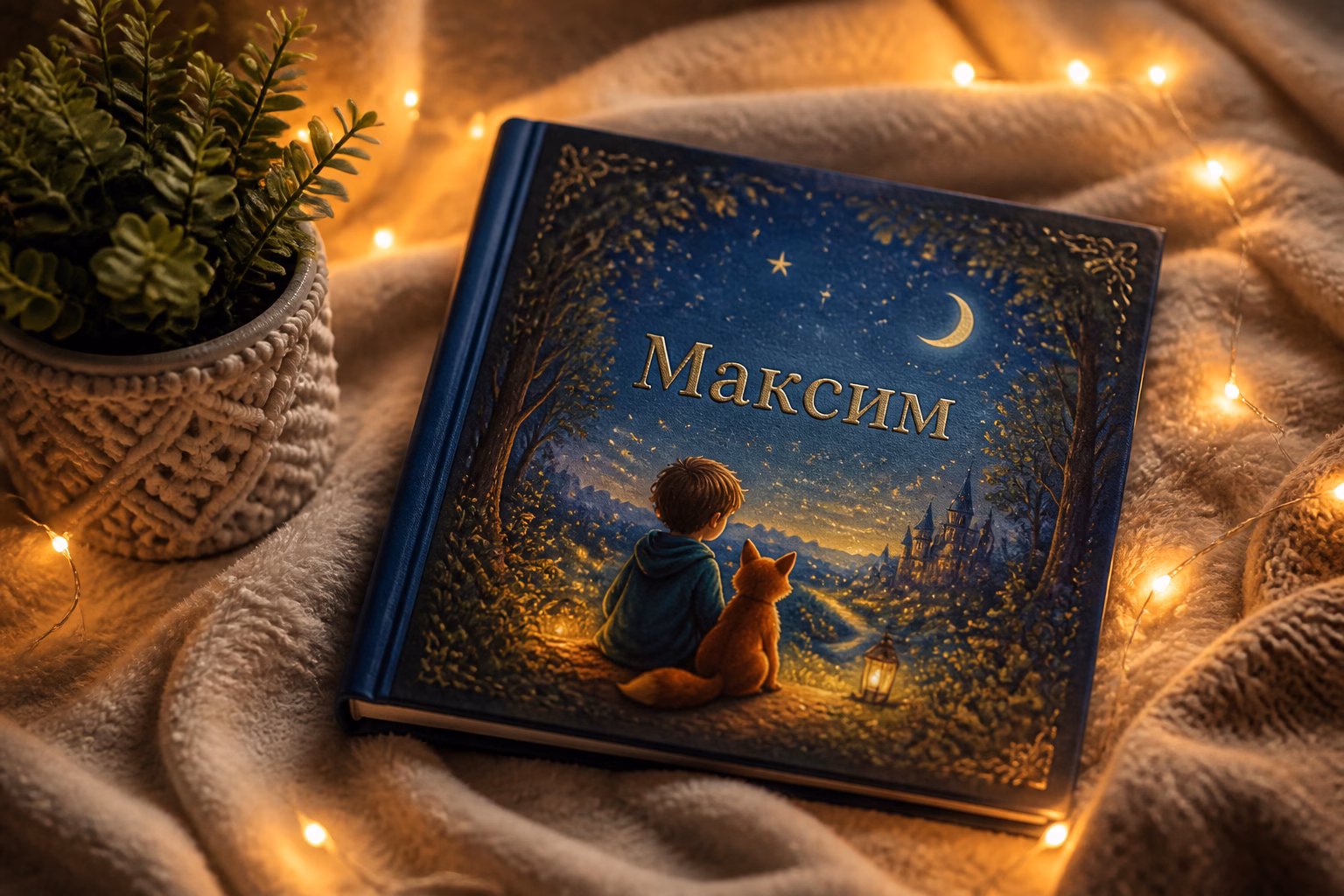 Іменна книга з ім'ям Максим на обкладинці